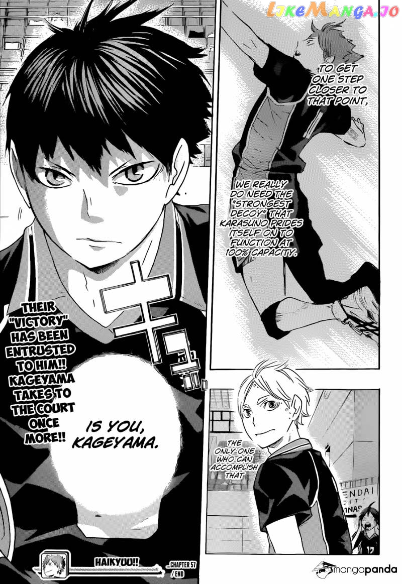 Haikyuu!!, Chapter 57 image 20